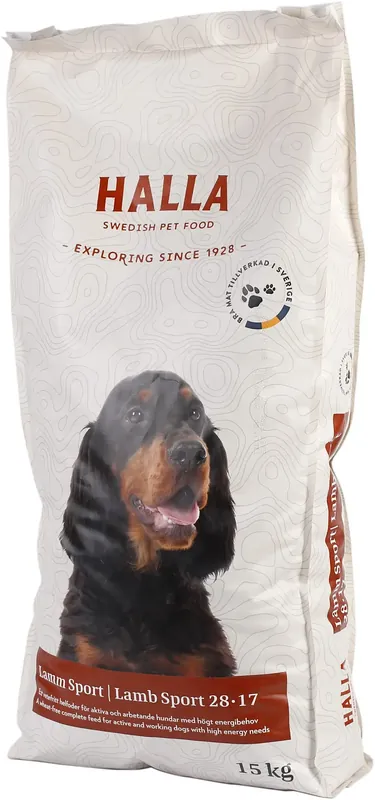 Halla Lamm Sport 15kg - Snabb leverans