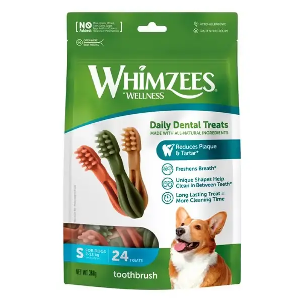 Whimzees Tandborste S 24st - Kampanjpris