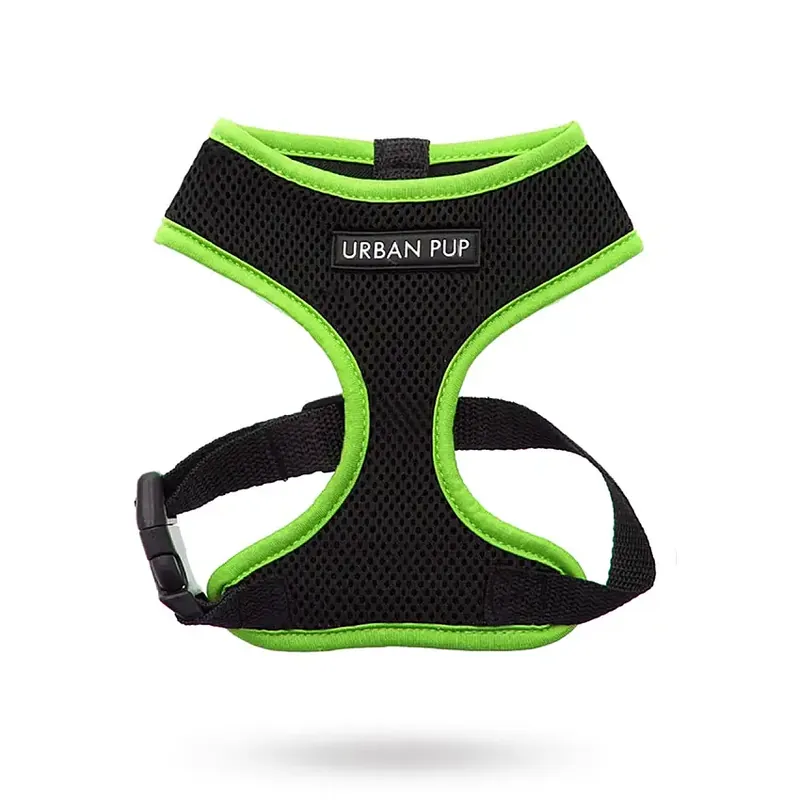 Säker betalning | Active Mesh Neon Hundsele – Grön