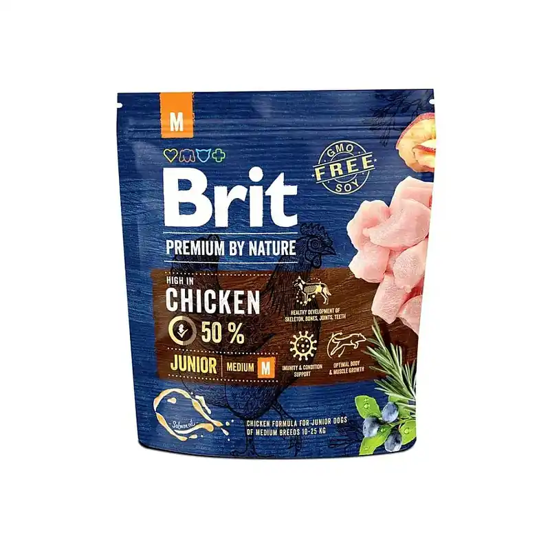BRIT Premium by Nature Junior Medium M 1 kg | Snart slut