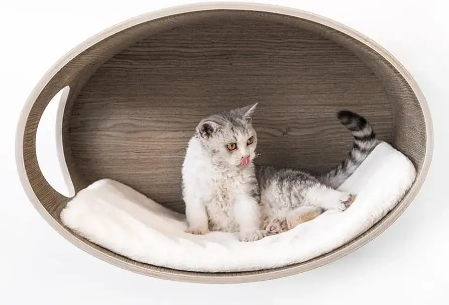 Expressfrakt | Katthylla Oval Office Grey