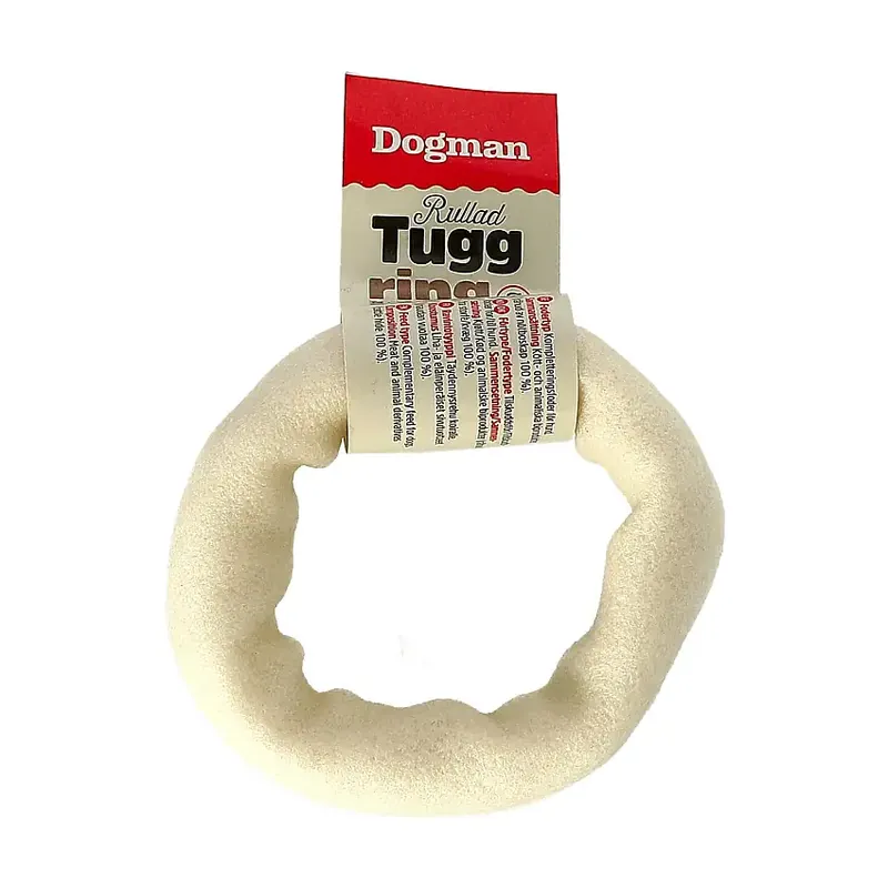 Väl omtyckt | Tuggring Rullad Opackad Vit 7,5cm-30199