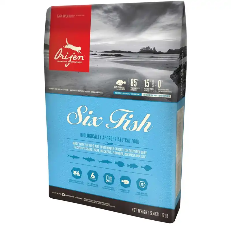 Extra bra pris - Orijen Cat 6 Fish (5,4 kg)