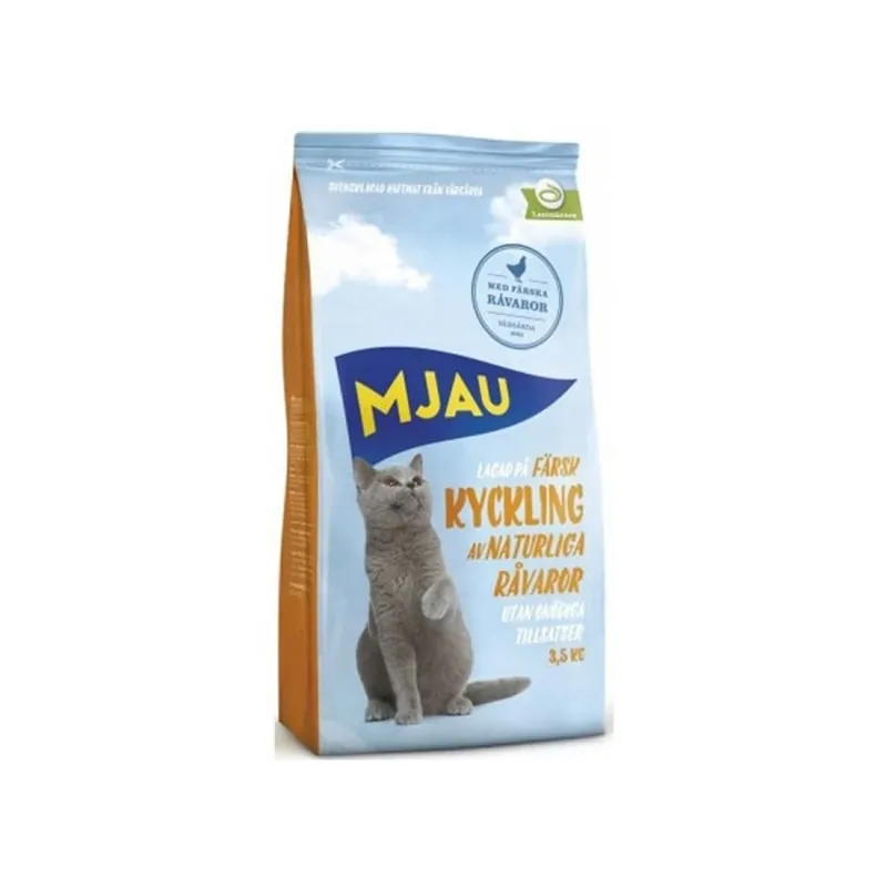 Mjau Kyckling (1,75 kg) - Bästa pris