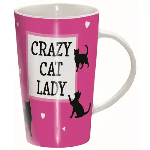 Mycket efterfrågad | Mugg Crazy Cat Lady
