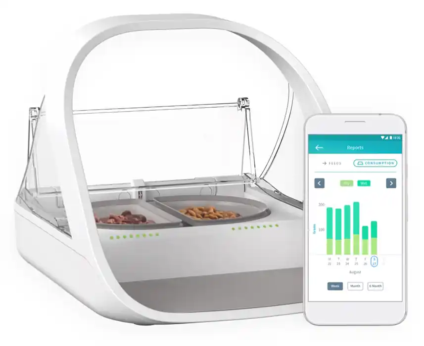 Extra rabatt | Microchip Pet Feeder CONNECT (med app-styrning)