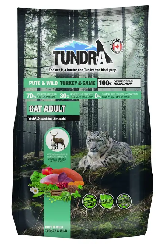 Tundra kattfoder kalkon & vilt 1,45 kg - Bra pris just nu