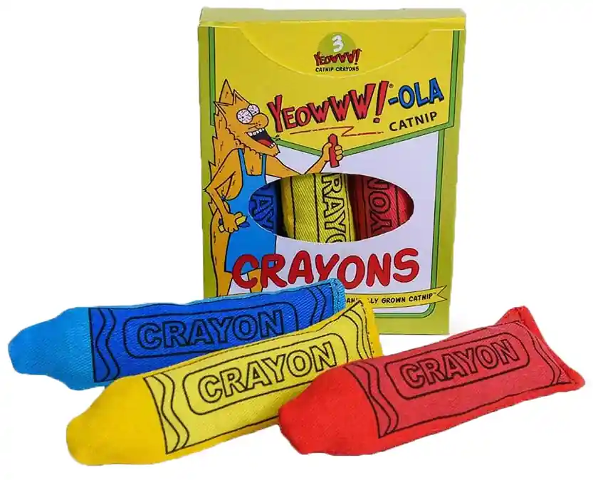 Kanonerbjudande - Yeowww Catnip Crayons 3-pack