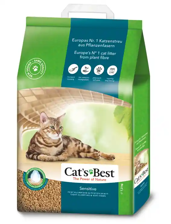 Nyhet hos oss | Cats Best Sensitive GreenPower 20 liter