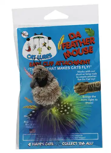 Toppkvalitet - Cat Catcher refill Da feather Mouse