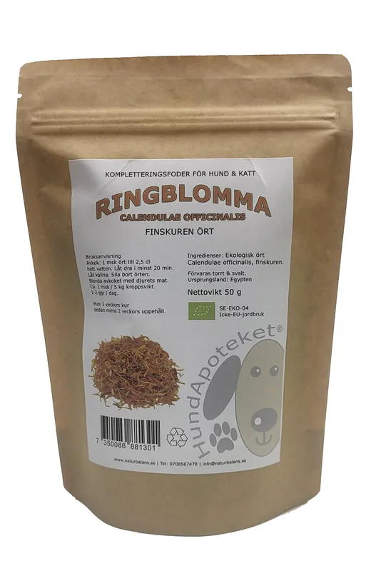 Hundapoteket Ringblomma 50g | Köp direkt