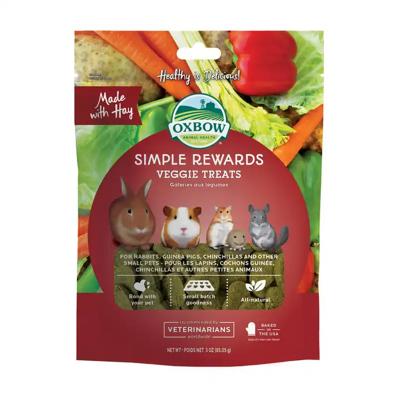 Oxbow Simple Rewards – Veggie treats - Endast idag