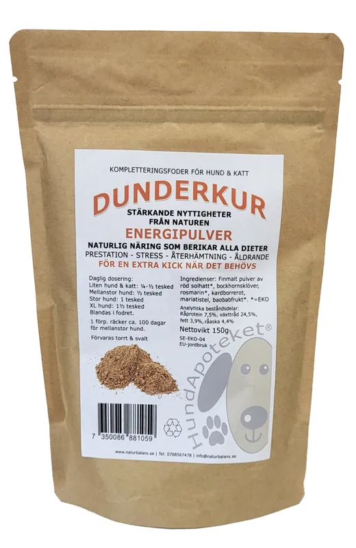 Missa inte | Hundapoteket Dunderkur 150g