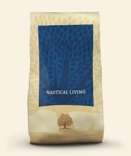Efterfrågad - Essential Nautical Living – spannmålsfritt torrfoder hund, lax & fisk