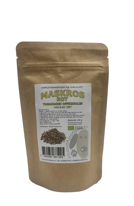 Expressfrakt | Hundapoteket Maskrosrot 100g