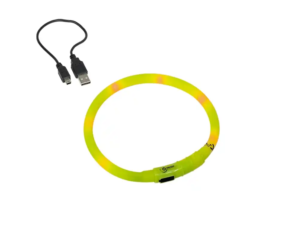 Köp direkt - Nobby Starlight Synlig Ljus Rep Halsband