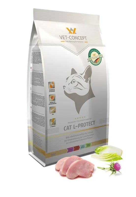 Kampanjpris | Vet Concept Cat L-Protect låg kopperhalt