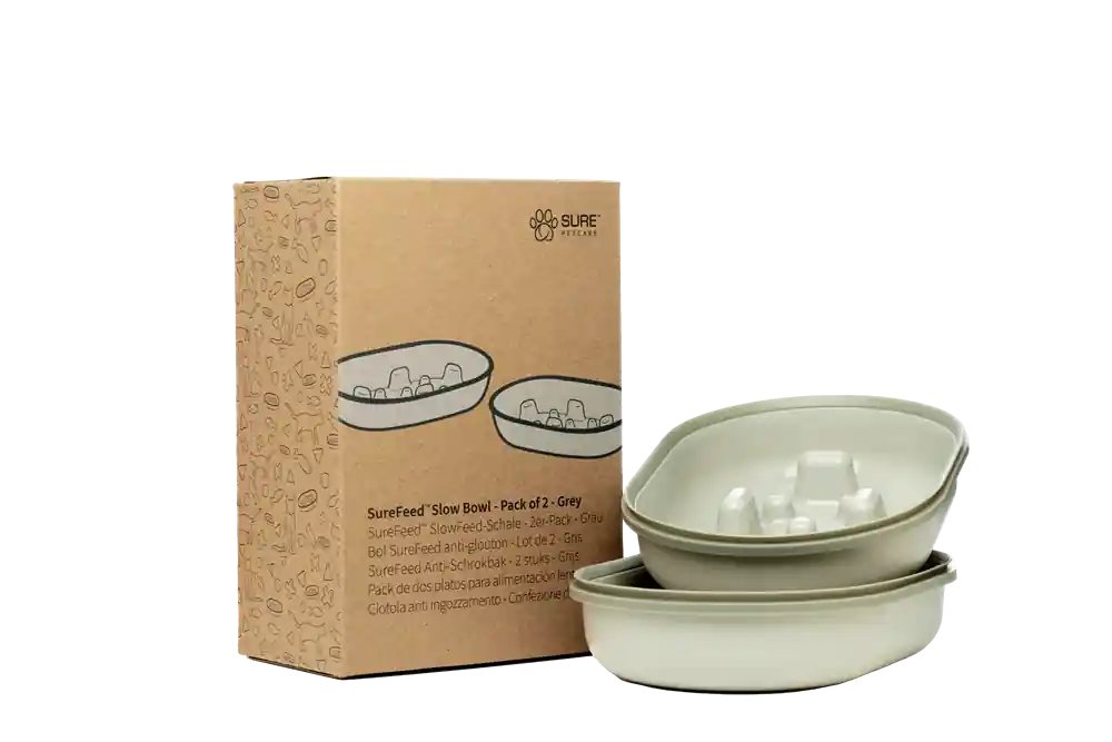 Nyhet i webbutiken - Slow Bowl Grå 2pack