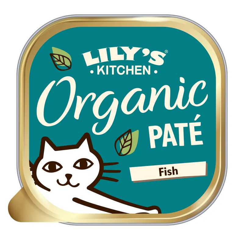 Organic Fish Paté Våtfoder för katt 85g - Fynd