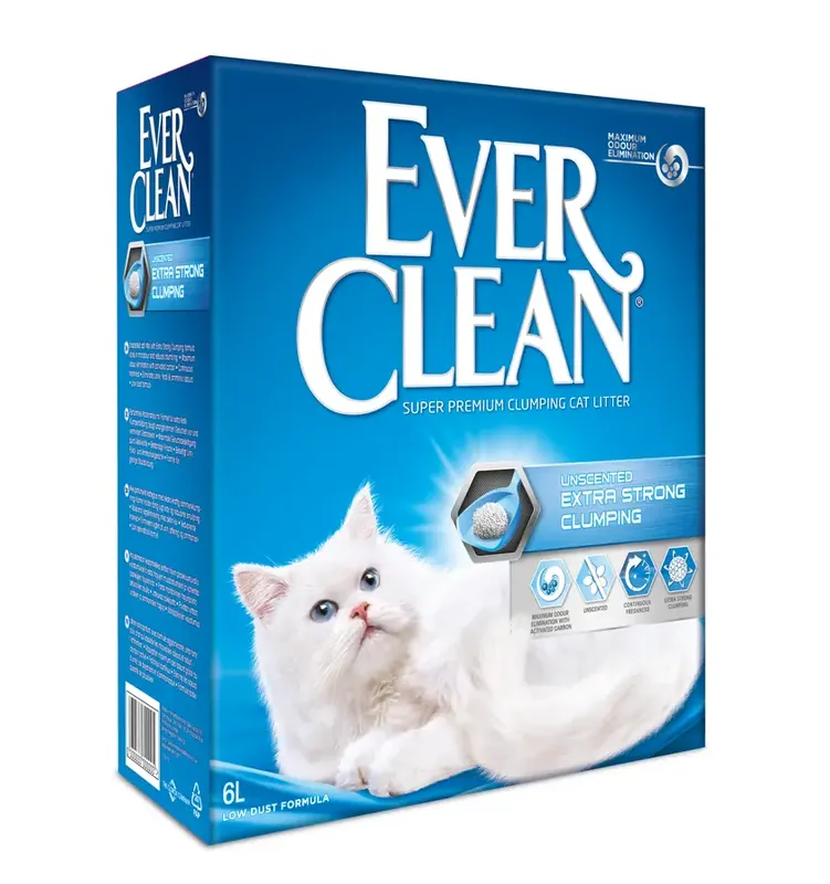 Beställ online - Ever Clean Unscented Extra Strong kattsand