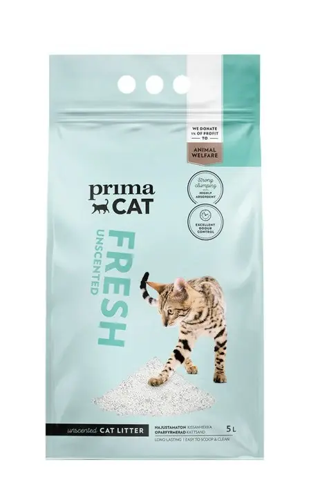 Begränsat antal - PrimaCat Fresh Unscented kattströ