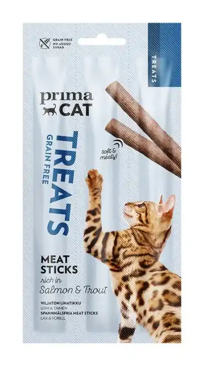 Extra bra pris - PrimaCat Köttstick Lax & öring 15 g
