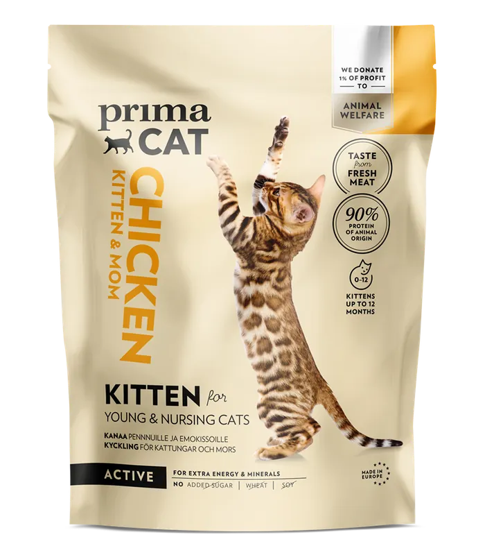 Foder med Kyckling för Kattunge - 1,4 kg | Specialerbjudande