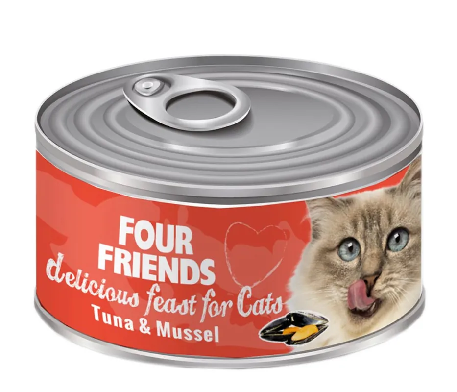 Bra pris | Våtfoder Tonfisk & Mussla för Katt - 24 st x 85 g