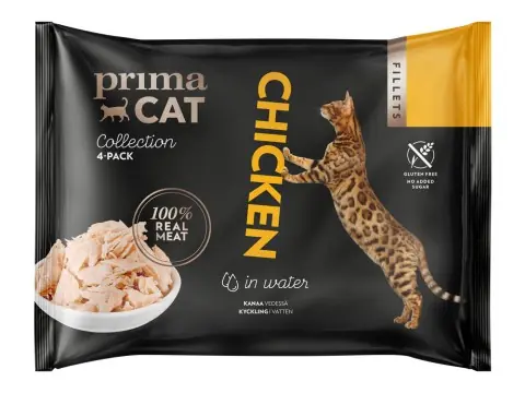 Nyinkommet | Kattfoder Kycklingfiléer i Vatten - 4 x 50 g