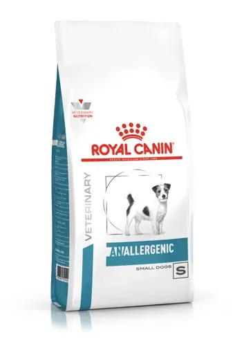 Nyhet - Veterinary Diets Derma Anallergenic Small Dog Torrfoder för Hund - 1,5 kg