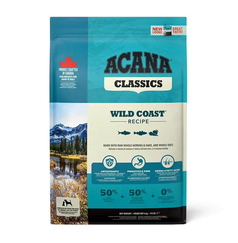 Skynda dig | Wild Coast Hundfoder - 2 kg