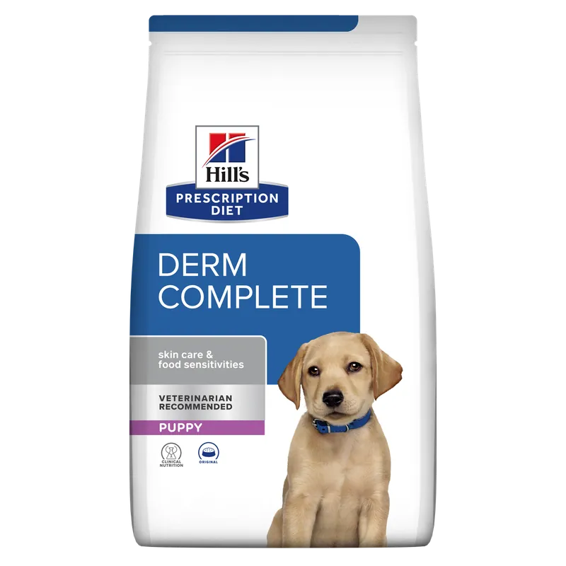 Prescription Diet Canine Diet Derm Complete Puppy Torrfoder - 1,5 kg | Efterfrågad