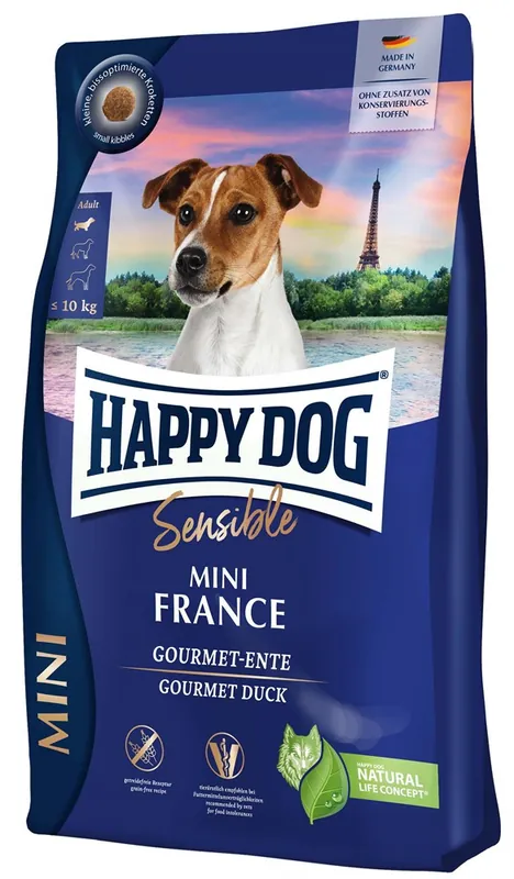 Mini France Hundfoder - 4 kg | Passa på