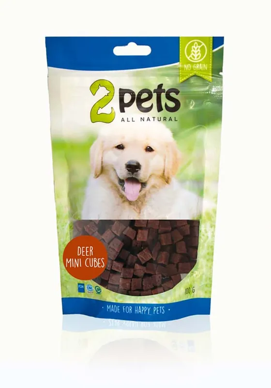 Bästa pris | Deer Minicubes hundgodis - 100 g
