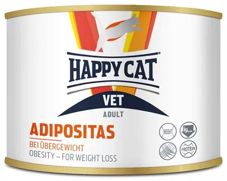 Spara nu | Vet Diet Adipositas Våtfoder för Katt - 6 x 200 g