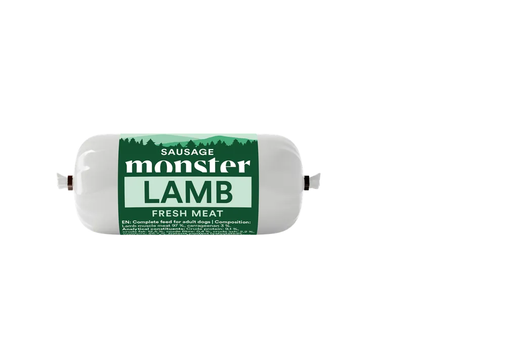 Bra pris | Dog Sausage Lamb Hundfoder - 80 g