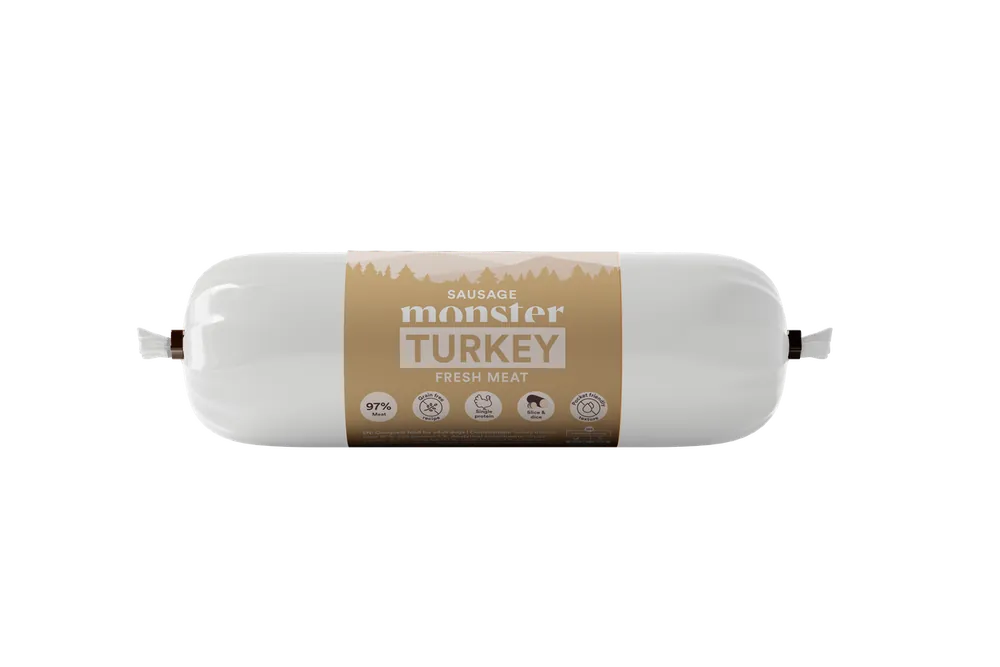 Deal - Dog Sausage Turkey Hundfoder - 80 g