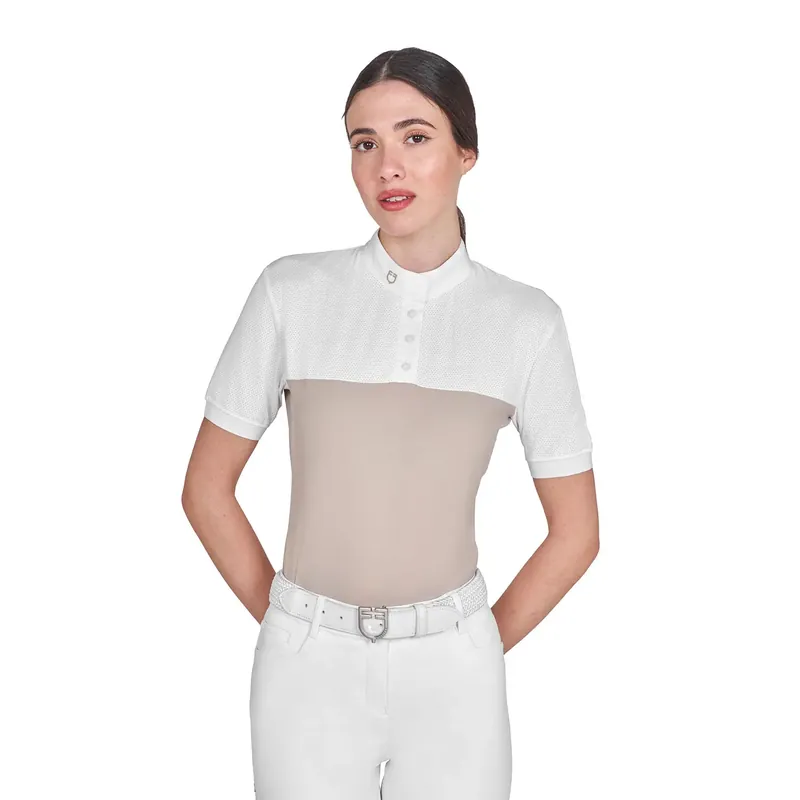 Specialpris | Tekniskt och mesh tävlingspolo dam Equestro