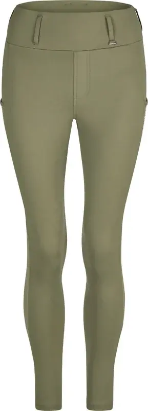 Ridleggings FLEX FULL GRIP CS, dusty olive XXS | Fynd