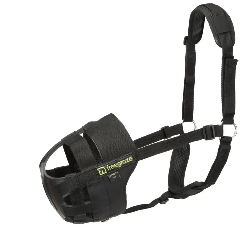 Shires FreeGraze Airflow Gräsreducerare/munkorg | Hög kvalitet