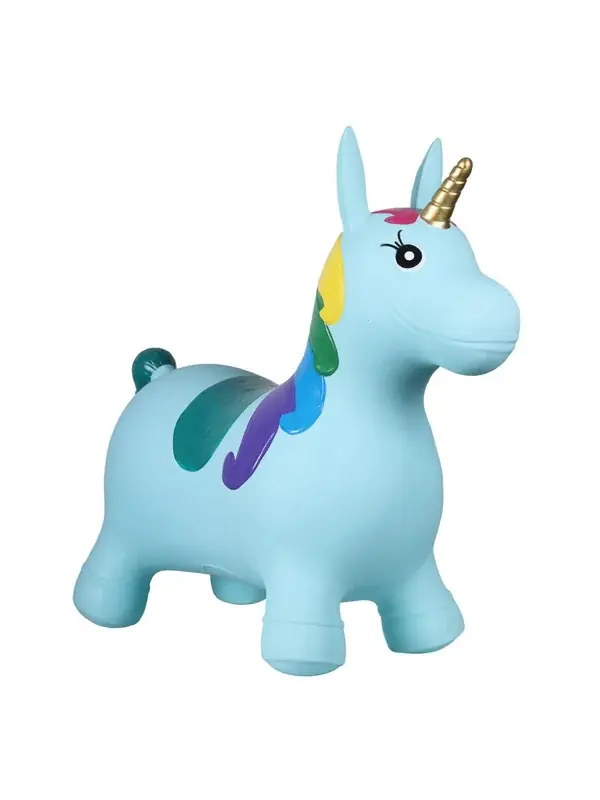 Jumpy Unicorn Ljusblå | Endast idag