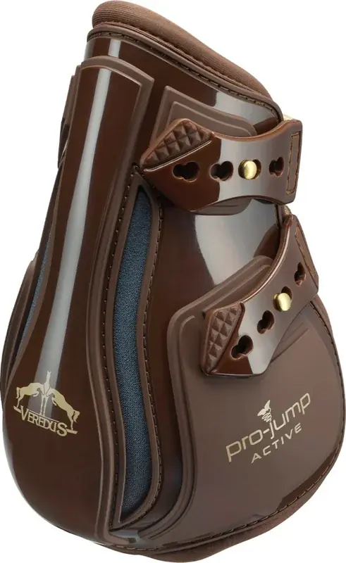 Benskydd Pro Jump Active, brun M - Tillverkarpris
