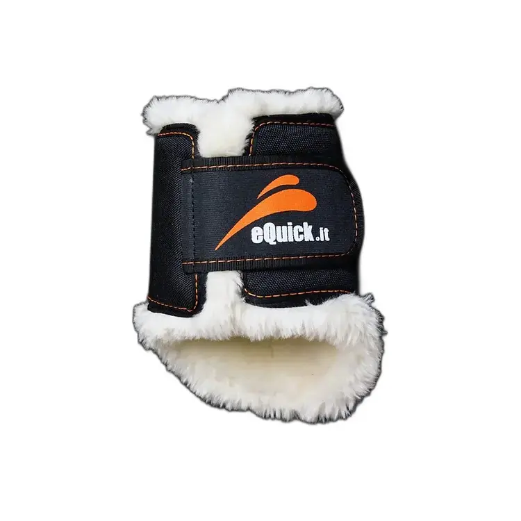 Sista chansen - Fetlockskydd för bakre häst eQuick Etraining fluffy