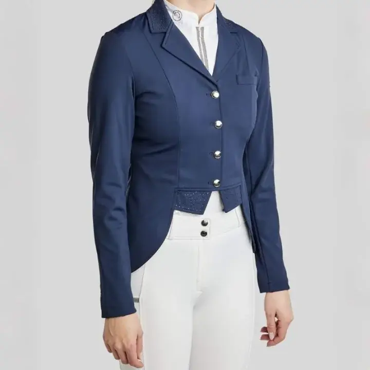 Toppkvalitet | Kort Dressyrfrack Softshell Marinblå