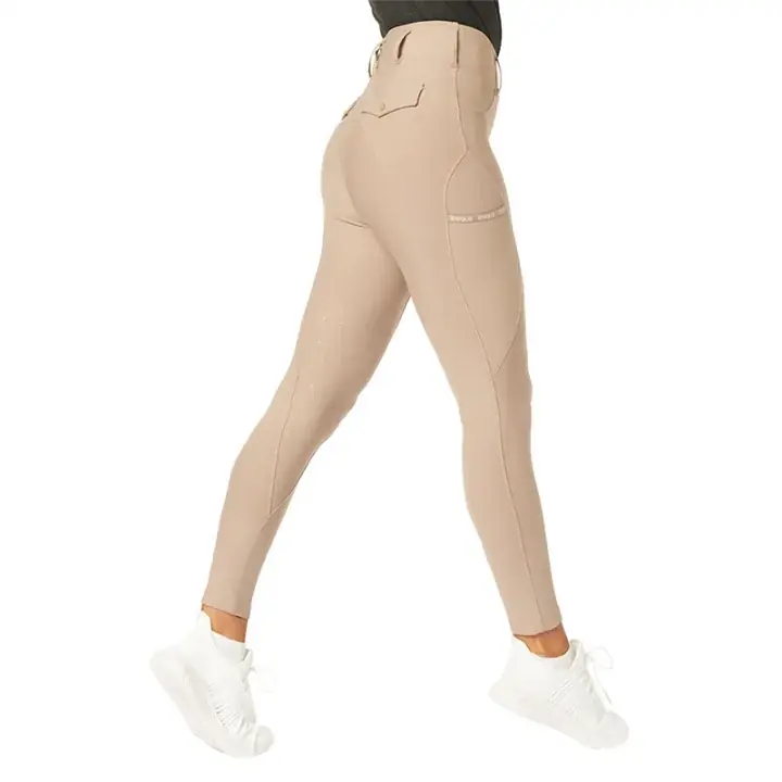 Ridtights Classic Knee Grip Beige - Sänkt pris