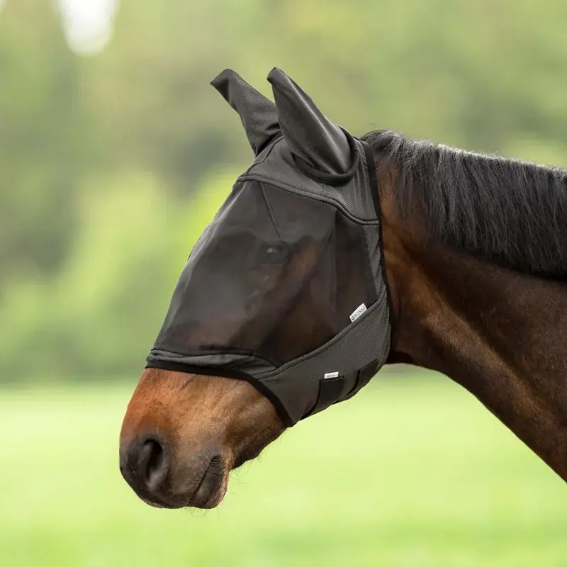 Flugmask Fly Guard II, Schwarz Pony - Ta chansen