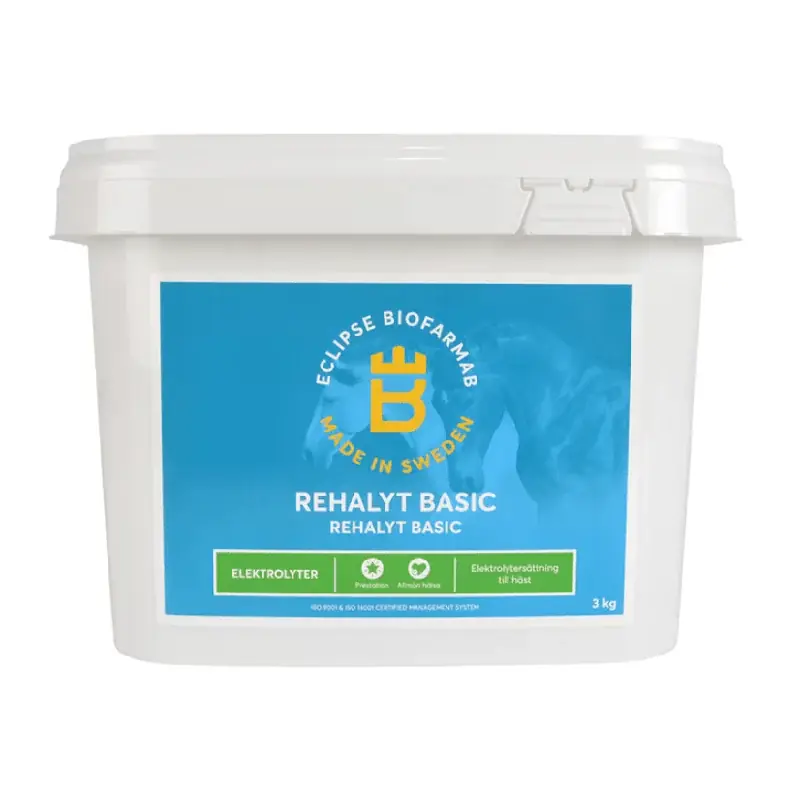 Slutrea | Elektrolyter 3kg – Rehalyt Basic – Återhämtning & Prestation – ECLIPSE BIOFARMAB