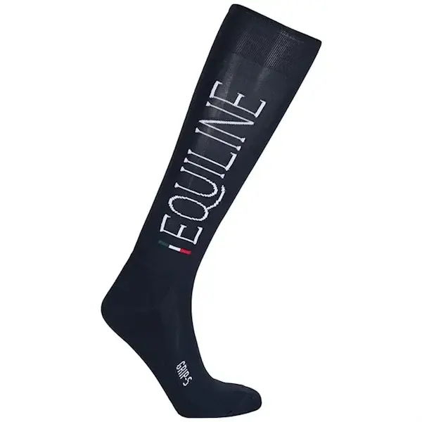 Rea | Equiline Equiline Easy fit strumpa m grip blå