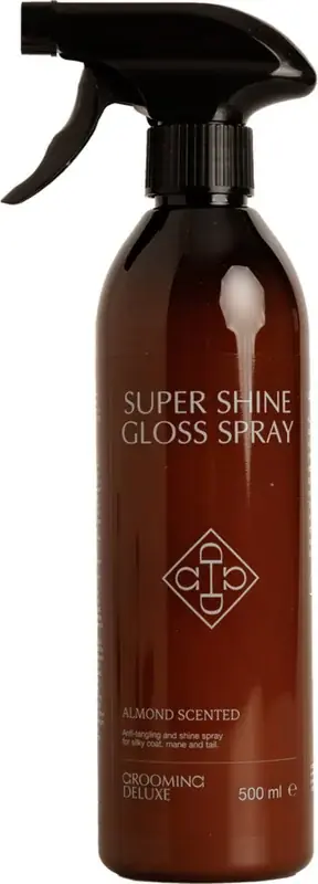 Super Shine Gloss Spray Mandel 500 ml - I lager