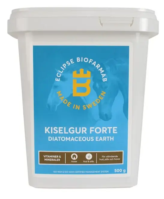 Kan beställas online | Eclipse Biofarmab Kiselgur Forteb 500g